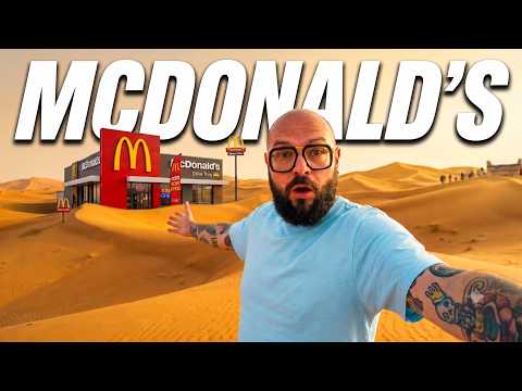 WE FOUND A MCDONALD'S IN THE DESERT 🐫🌴🍔
