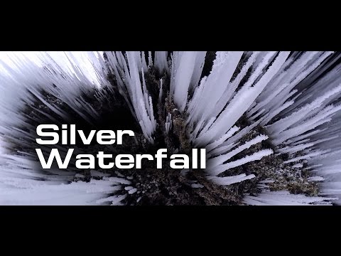 Video: Sights of mountainous Crimea: Silver waterfall