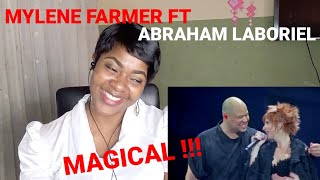 MYLENE FARMER FT ABRAHAM LABORIEL LES MOTS ( BEAUTIFUL REACTION!!!)