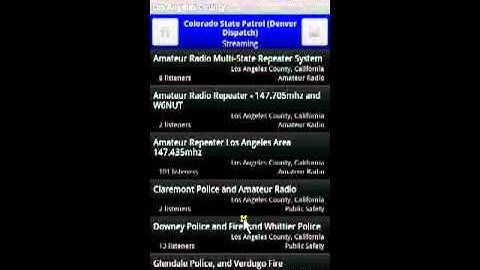 Android Police Scanner App: Scanner Radiofree