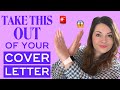 MAJOR COVER LETTER MISTAKES 2021 - Avoid Common Cover Letter Mistakes that Cost You the Interview ⚡
