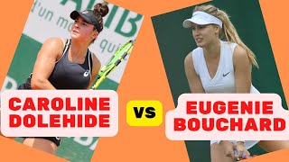 Caroline Dolehide vs Eugenie Bouchard Abierto Zapopan | Jogo Incrível