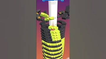 ⚽🔥 Stack ball 3d 🔥🏀 #games #stackballsolution #gameplay #shortslive #stackball #gaming