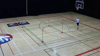 Speed Dribbling Course | Stutter Step - Crossover - Between Legs - Behind back - Spin - Bring Along