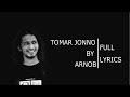 Tomar Jonno Nilche Tara-Arnob.Lyrics. Mp3 Song