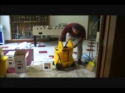 Green Gym Floor Refinishing Youtube