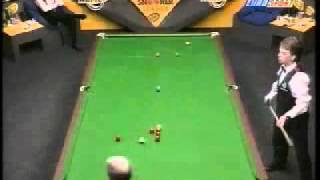 Ken Doherty Vs Steve Davis 143 Break   YouTube
