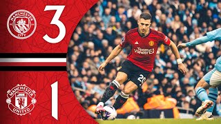 Man City 3-1 Man Utd | Match Recap