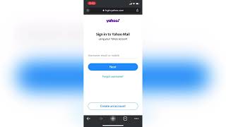 How To Login Yahoo Mail In iPhone | Sign In Yahoo Mail | Yahoo Mail Account Login iOS Resimi