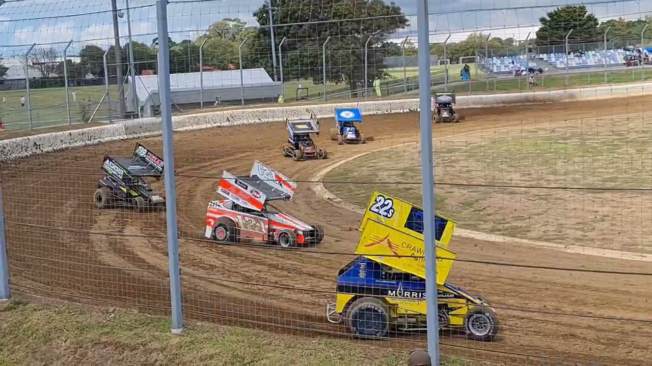 Continuation of the NZ Modified Grand Prix Champs, Heat 2, 1-3-26, Waikaraka Park, 15 laps