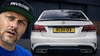 I UPGRADED MY MERCEDES E350 REAR DIFFUSER BUT IT WENT VERY WRONG 