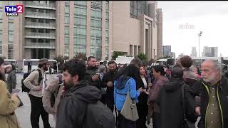 #CANLI Deniz Göktaş'ın duruşması sonrası Erkan Baş ve Sera Kadıgil açıklama yapıyoR