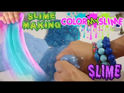 Simli Slime Yapamazsın! Meydan Okuma Çöplük Slaym Biriktiriyorum Eğlenceli Video. Bidünya Oyuncak🦄