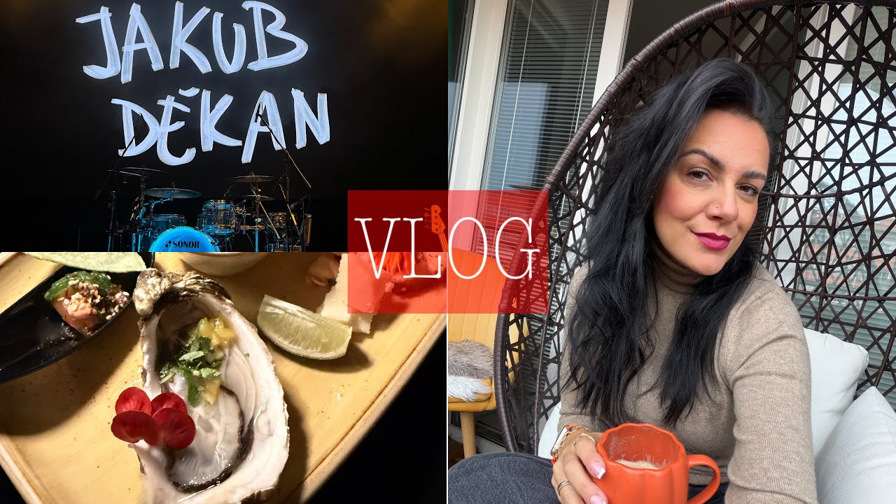 VLOG // Je libo kašmírový svetr? Event LUSH a křest alba Kuby Děkana 🎶🎼