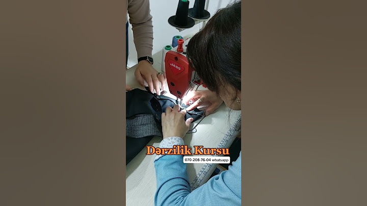 Dərzilik kursu dərs prosesi. Bilgi Peşə Tədris Mərkəzi
