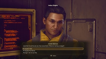 The Outer Worlds - A Family Matter: Enter Amber Heights: Meet rose, Talk To Tucker Needham (2019)