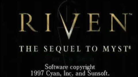 Riven   The Sequel to Myst USA Disc 5 - Playstation (PS1/PSX)