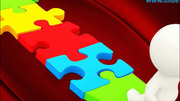 Man Walking On Puzzle Business PowerPoint Templates Themes And Backgrounds ppt themes