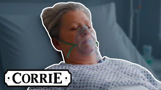 Bernie Dies In Hospital After Drug Overdose Coronation Street
