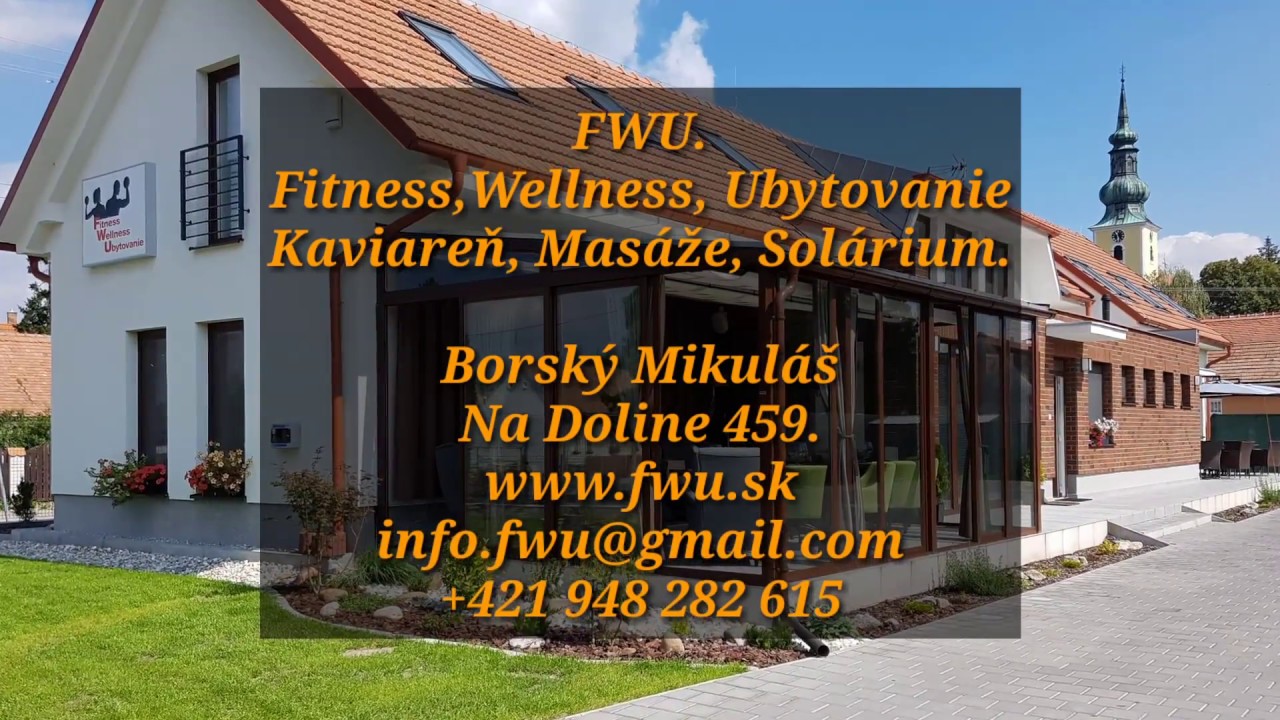 Fitness- Wellness- Ubytovanie Borský Mikuláš Na Doline 459