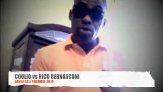 PERSONAL VIDEO MESSAGE from COOLIO vs RICO BERNASCONI: gangsta's paradise 2010 Resimi