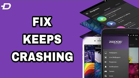 How To Fix And Solve Keeps Crashing On Zedge App | Final Solution