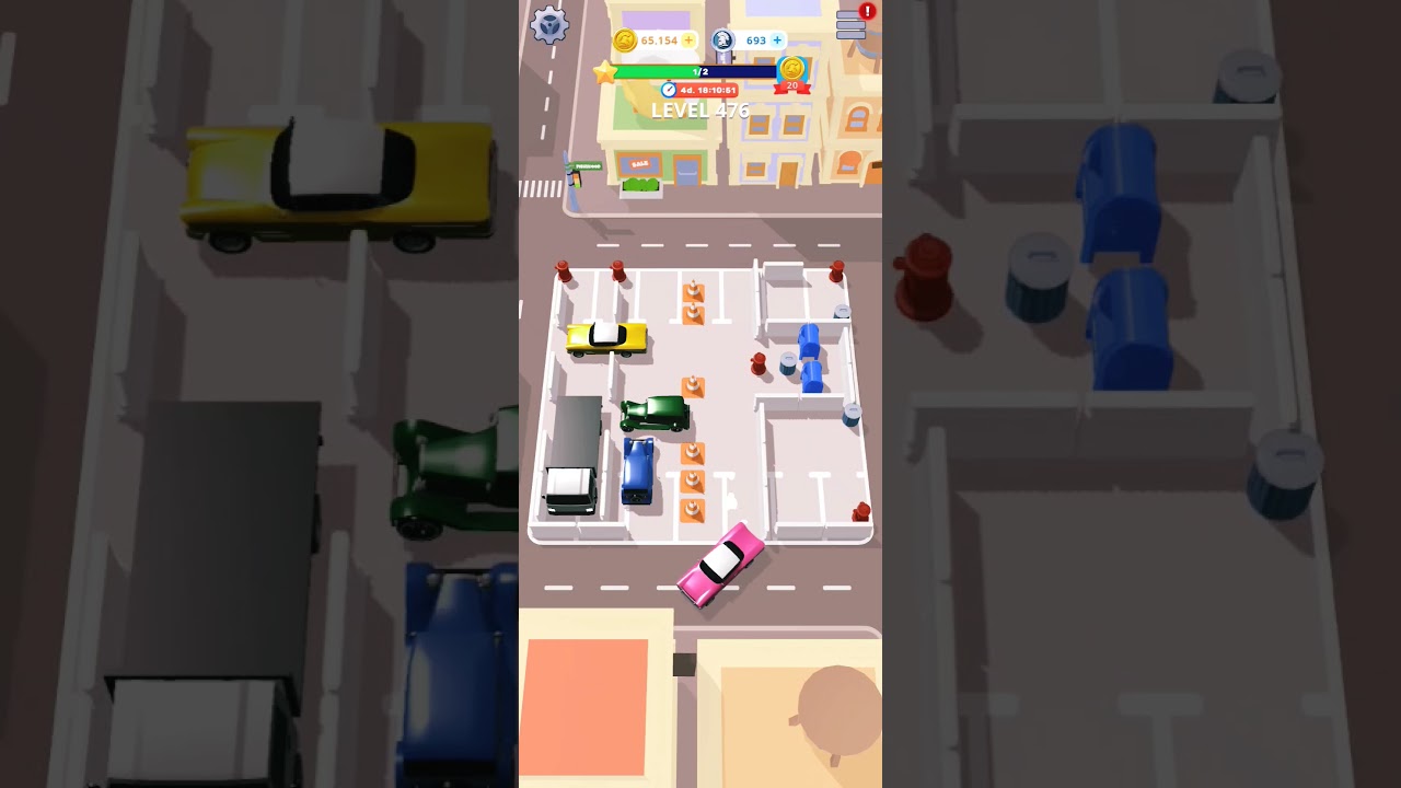 Car parking jam 3d level 476 