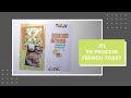 Journals for Life/ Traveler&#39;s Notebook Layout process video/ French toast
