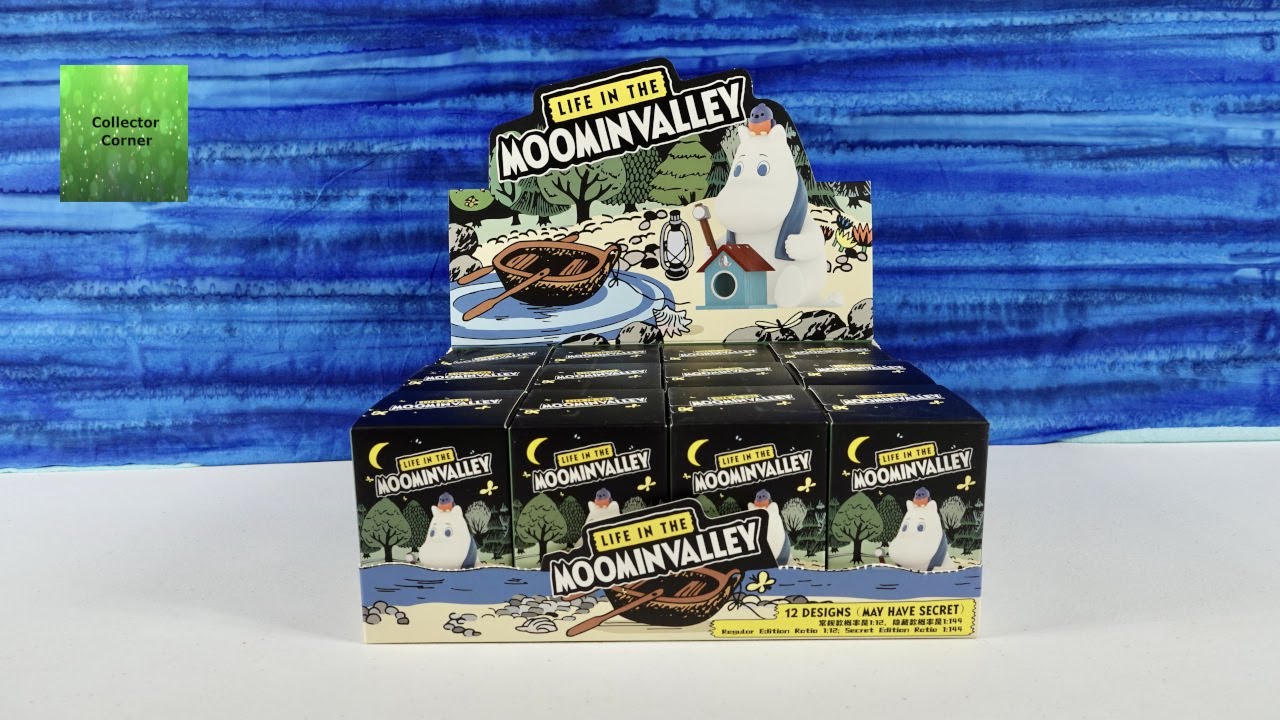 Life In The Moomin Valley Pop Mart Blind Box Figure Opening