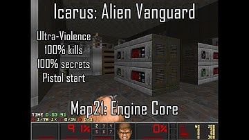 Doom II: Icarus: Alien Vanguard - Map21: Engine Core (Ultra-Violence 100%)