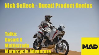 Ducati Product Genius - يتحدث Nick Selleck عن Desert X و Multistrada & Motorcycle Adventure. screenshot 1