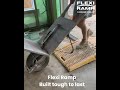 Protecting Door Thresholds &amp; People | Flexi Ramp in Use