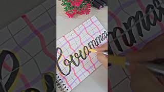 Front page design for English grammar ✨ || Front page design #calligraphy Resimi
