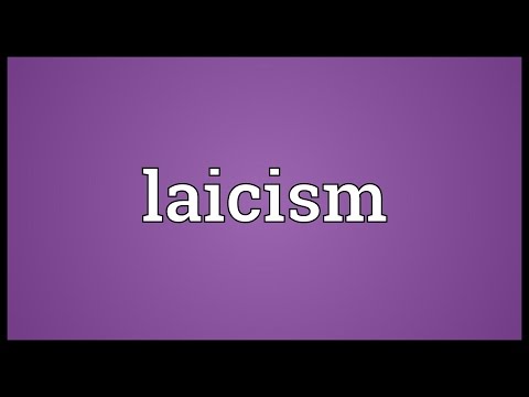 Header of laicism