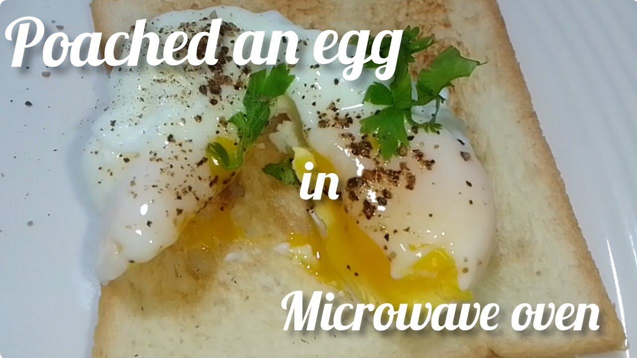 How to poach a perfect egg using a microwave in 60 seconds 