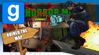 ≪GMOD HORROR MAP≫ WOW, We Really Ruined This Map... (Killer Melon, Chair Glitch, Sandbox Fun &amp; More)