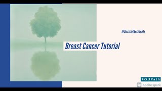 Breast Cancer Tutorial