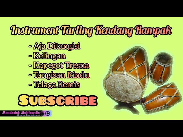 Instrument Kendang Rampak Tarling Cirebonan || Full Cek Sound class=