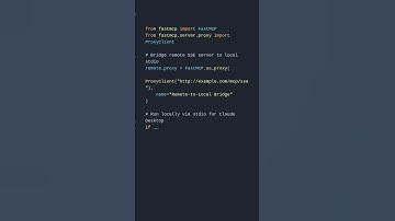FastMCP Proxy Server Patterns - Part 4/13
