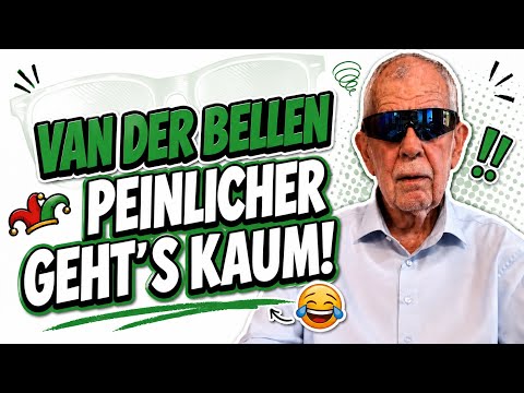 😎 VdB macht auf cool! Österreich findet's peinlich! Du auch? 🤣 