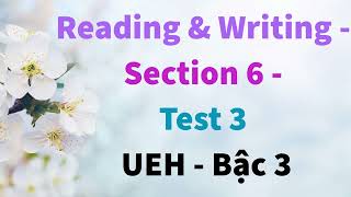 Writing Section 6 - Test 3