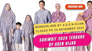 Aden Hijab 2024 Terbaru - Sarimbit Wonderland Family Series 2024 - 0895-0619-1525