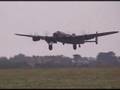 Lancaster Bomber takes off from Guernsey (EGJB) - ***WITH ATC***