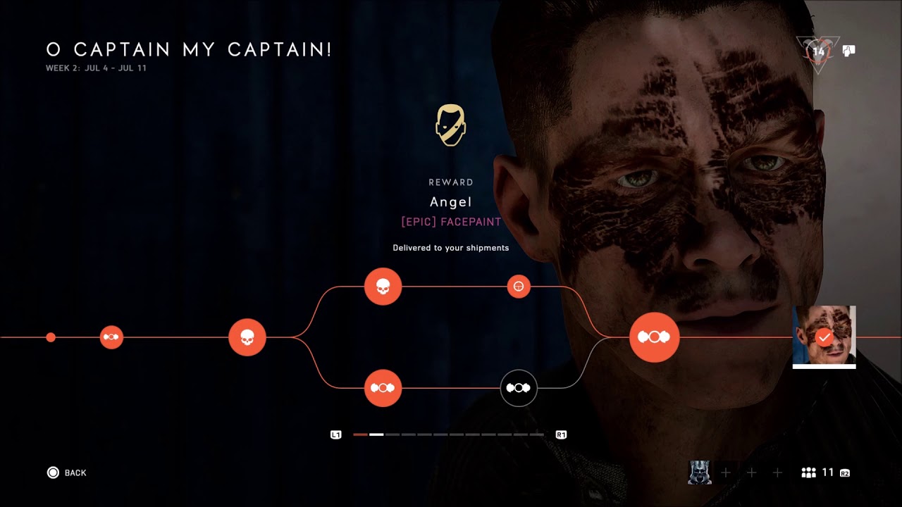 Battlefield 5 Angel Facepaint Unlock YouTube