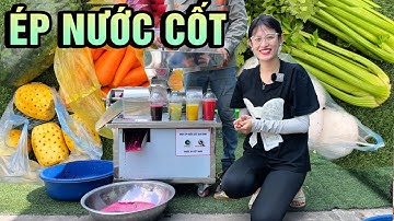 Máy Ép Nước Cốt Dừa Inox Cho Các Cơ Sở Chế Biến Nước Cốt Nguyên Chất 100%