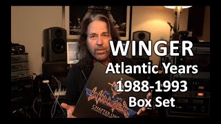 Kip Winger unboxing WINGER: Atlantic Years 1988-1993 box set