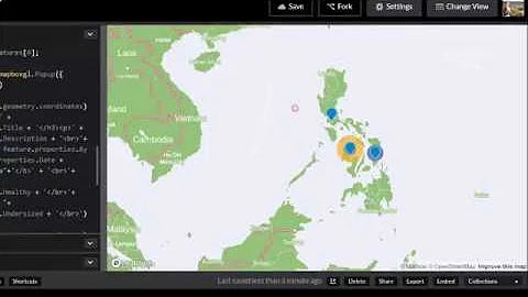 Interactive map prototype