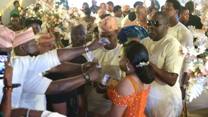 SO LOVELY MOMENT MONEY WAS SPLASH ON NOLLYWOOD ACTRESS REGINA CHUKWU AT HER HOUSE WARMING PARTY