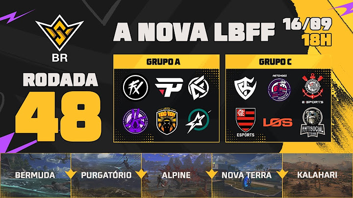 A NOVA LBFF🚨FFWS BR 🏆RODADA 48 - GRUPOS A e C | LBFF 🚨 #FREEFIRE