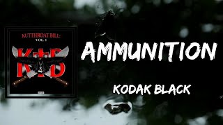 Kodak Black - Ammunition (Lyrics)